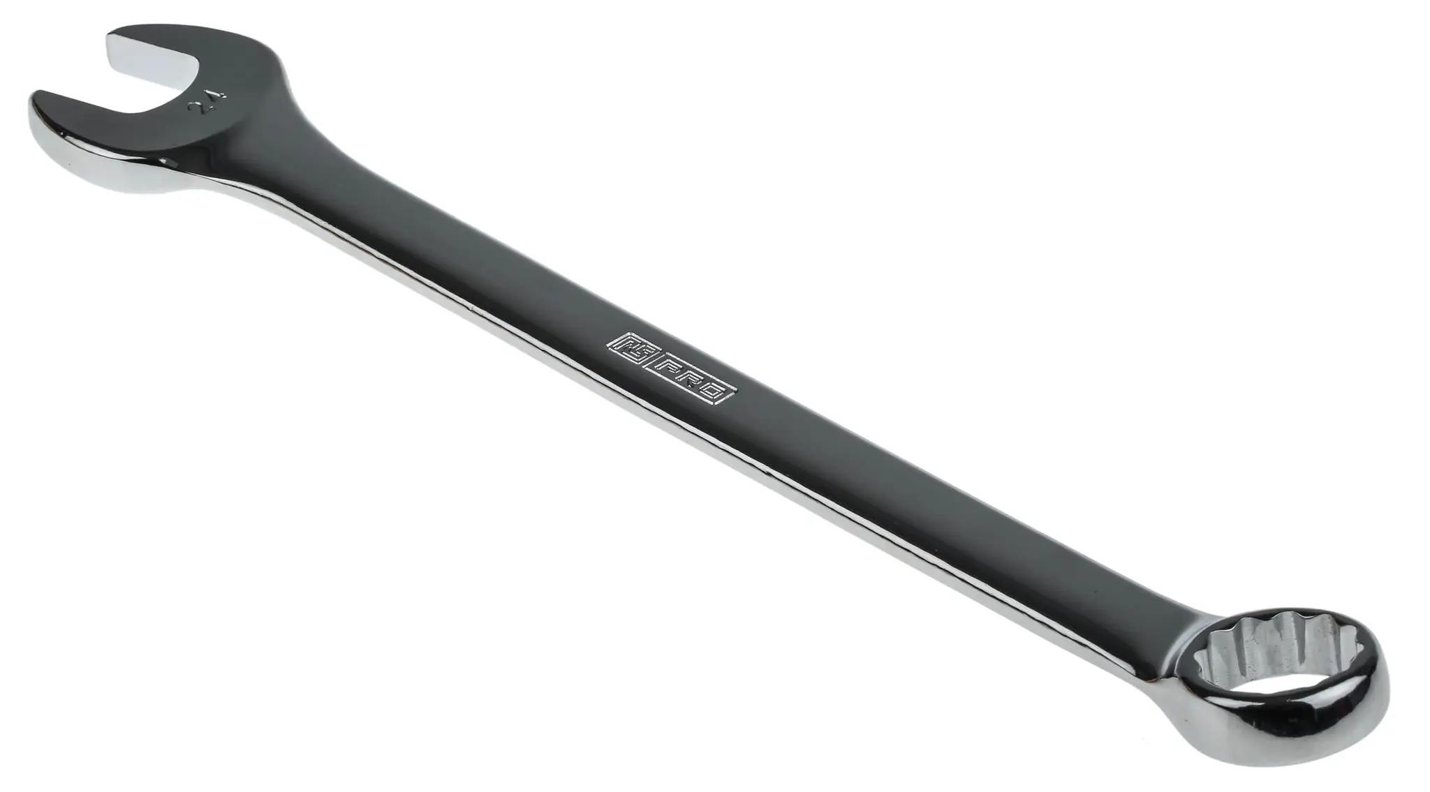 Produktfoto 1 von RS PRO Ring-Maulschlüssel 24 mm, CrV-Stahl