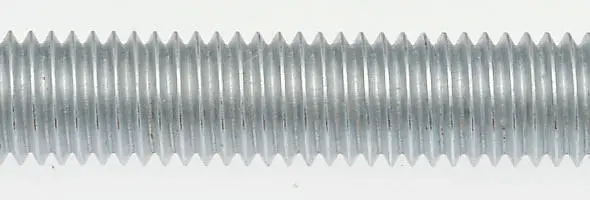 Produktfoto 1 von RS PRO Metrisch Gewindestange Stahl 1 m Finish Verzinkt