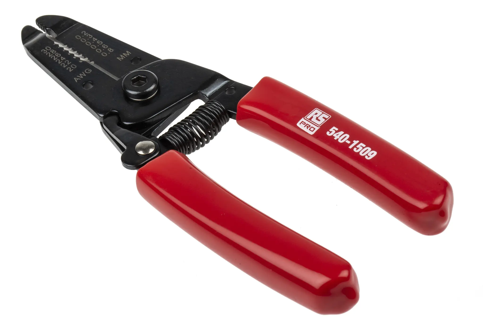Produktfoto 1 von RS PRO Abisolierer, Feststehend 0.2 to 0.8 mm, 155 mm