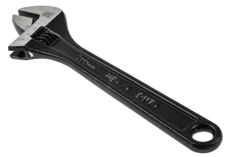 Produktfoto 1 von RS PRO Schraubenschlüssel Verstellbarer Schraubenschlüssel, Metall Griff, Backenweite 34 mm, / Länge 305 mm