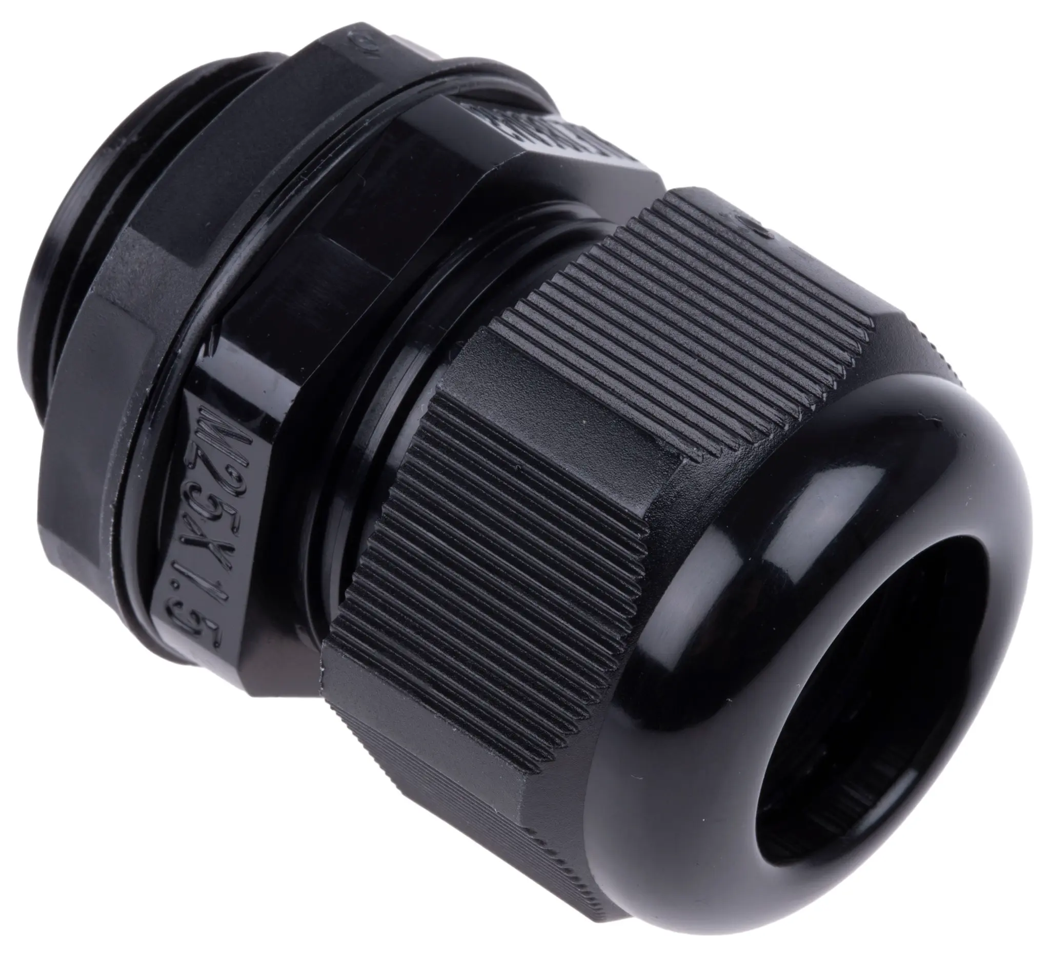 Produktfoto 1 von RS PRO Kabelverschraubung, M25 Nylon 6.6 Schwarz 13 mm/ 18 mm, IP68