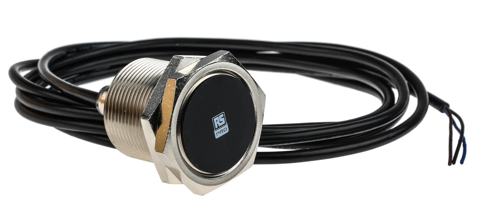 Produktfoto 1 von RS PRO M30 Näherungssensor Induktiv, Gewinderohr 10 mm PNP 10 → 30 Vdc / 200 mA NO, IP67