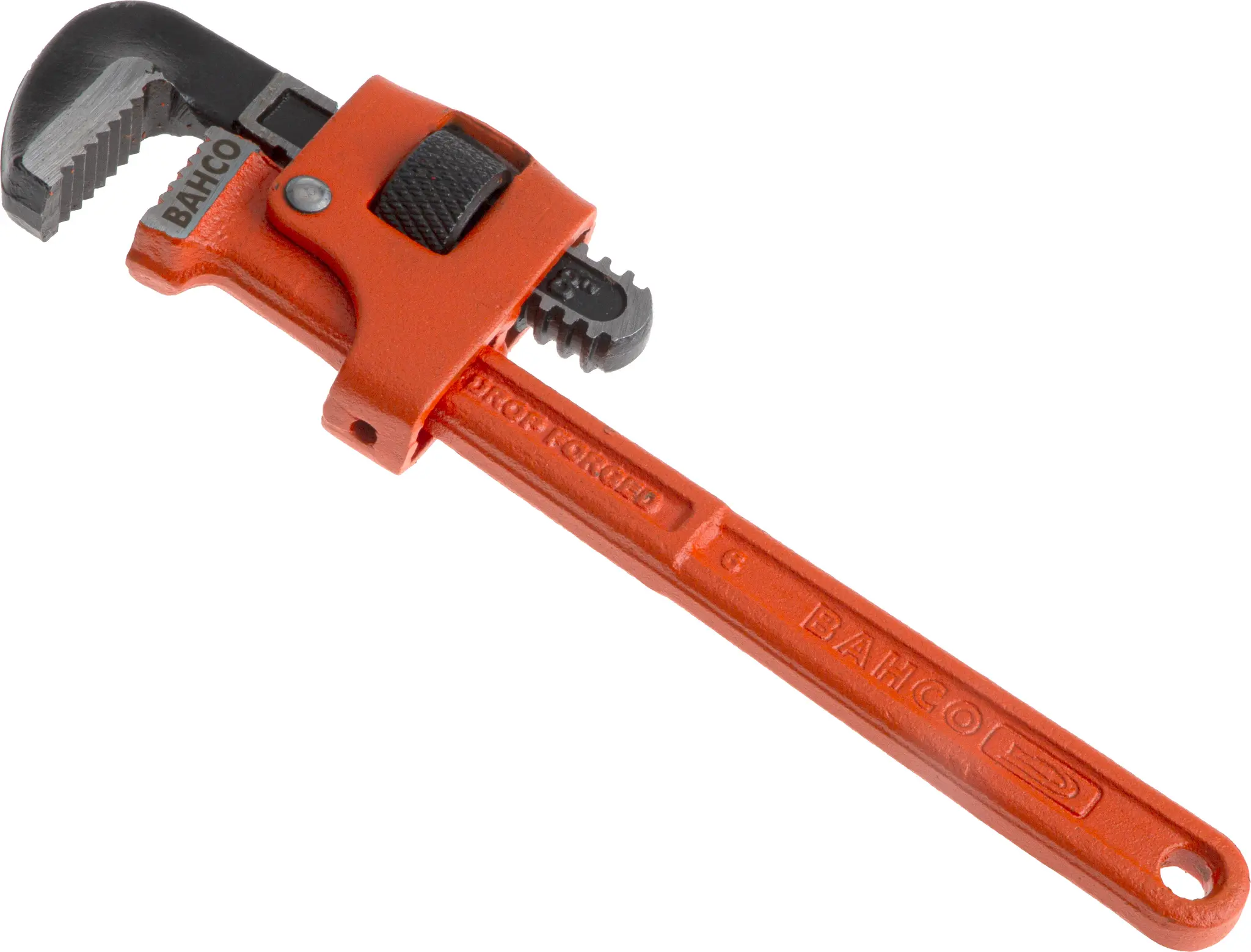Produktfoto 1 von Bahco Schraubenschlüssel Rohrzange Nicht parkend, Metall Griff, Backenweite 25 mm, / Länge 203 mm