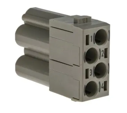 Produktfoto 1 von HARTING HAN Modular Modul für robusten Stromversorgungsstecker Stecker, 4-polig 40A, Kabel, Steckverbindermodul für