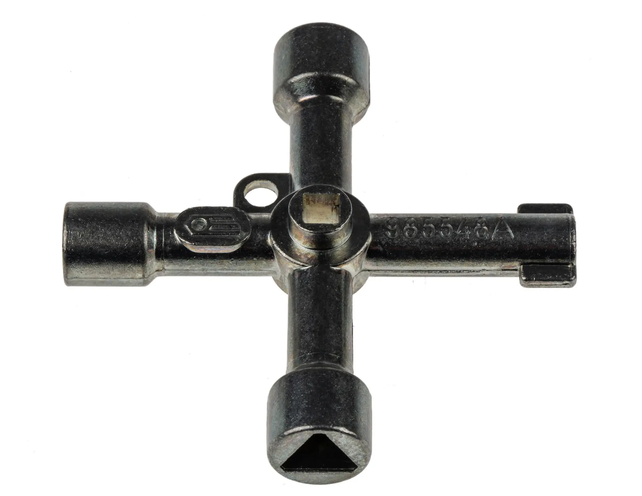 Produktfoto 1 von Facom Kreuzschlüssel Schaltschrankschlüssel 4-in-1