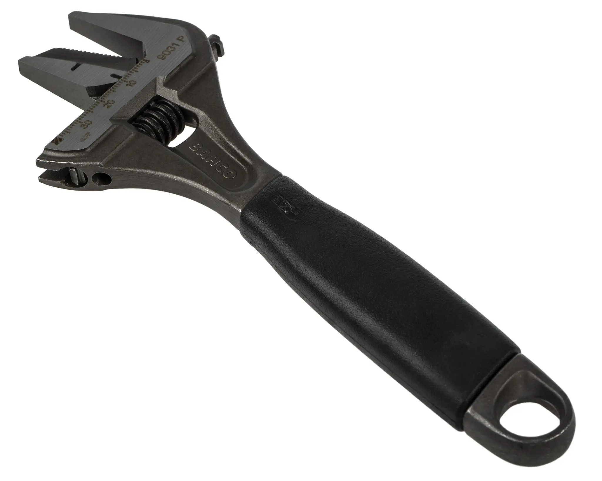 Produktfoto 1 von Bahco Schraubenschlüssel Rollgabelschlüssel Nicht parkend, Kunststoff Griff, Backenweite 39 mm, / Länge 218 mm