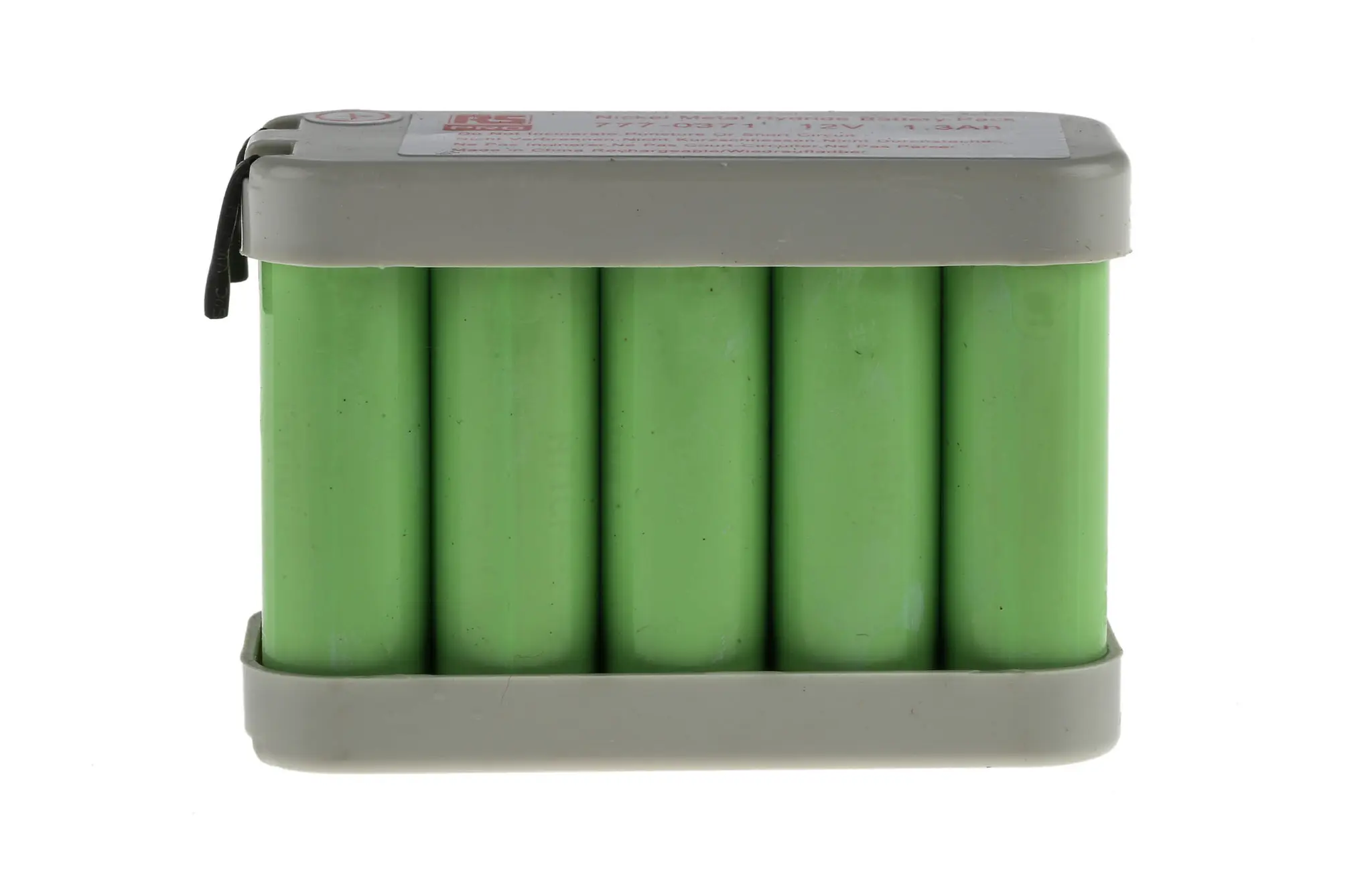 Produktfoto 1 von RS PRO NiMH Akkupack, 10-Zellen AA 12V / 1.3Ah, Löt-Anschluss