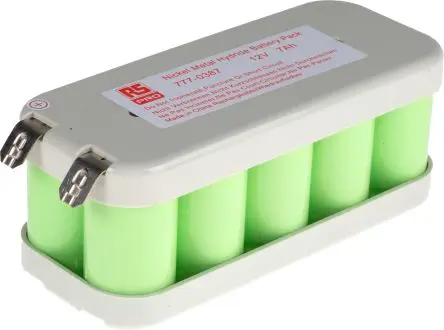RS PRO Nickel-Metallhydrid Akkupack, 10-Zellen 12 V / 7 Ah