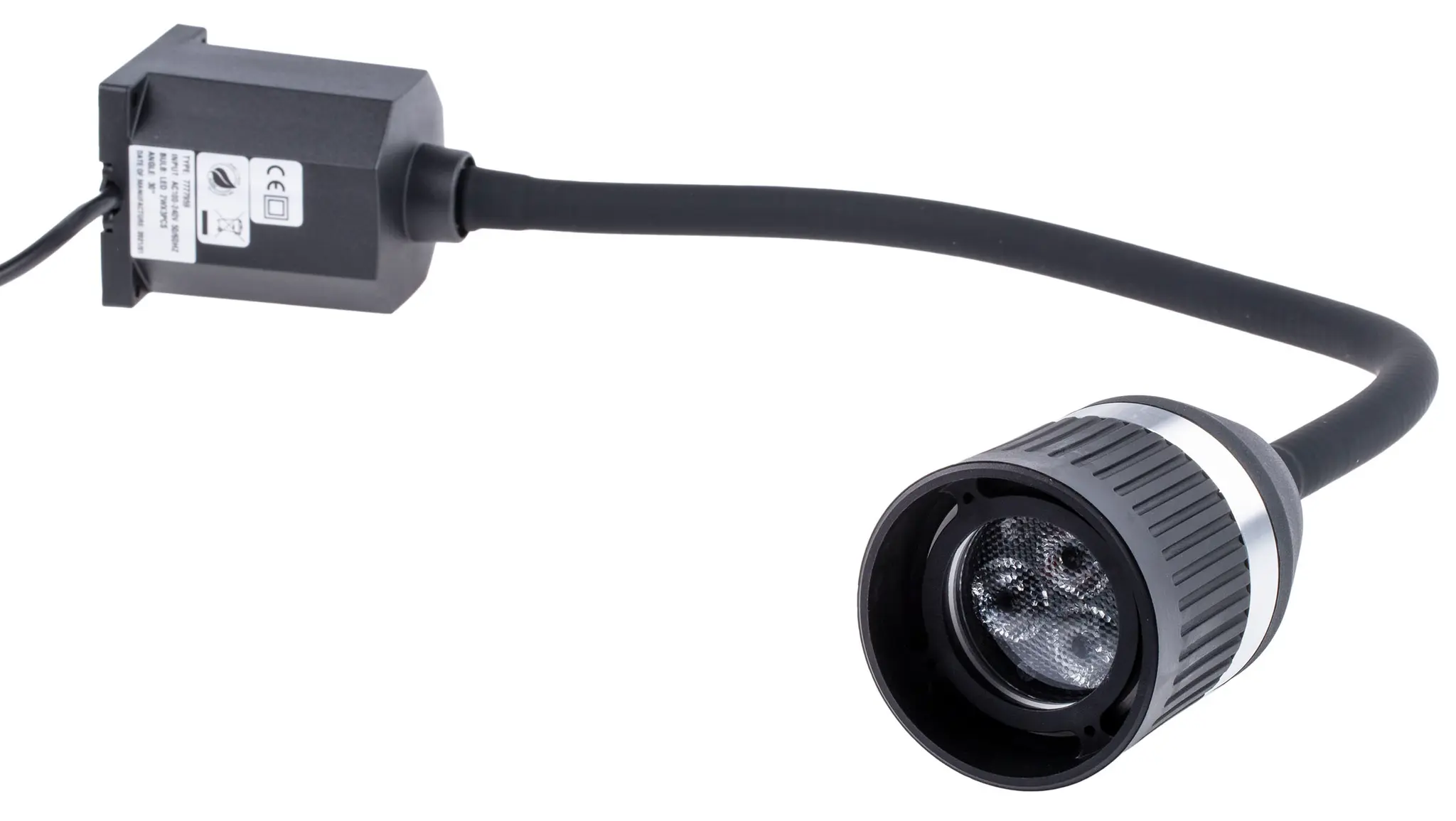 Produktfoto 1 von RS PRO LED Maschinenleuchte Flexibler Arm 500 lm / 3 W, 520mm 100 → 277 V ac, Schwanenhals