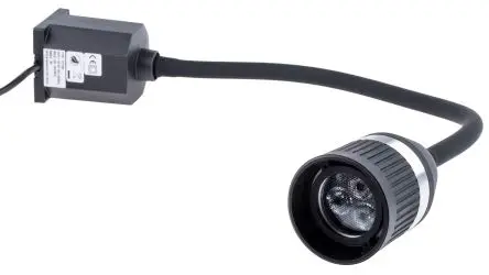 Produktfoto 1 von RS PRO LED Maschinenleuchte Flexibler Arm / 4.5 W, 520 mm 277V ac Schwanenhals