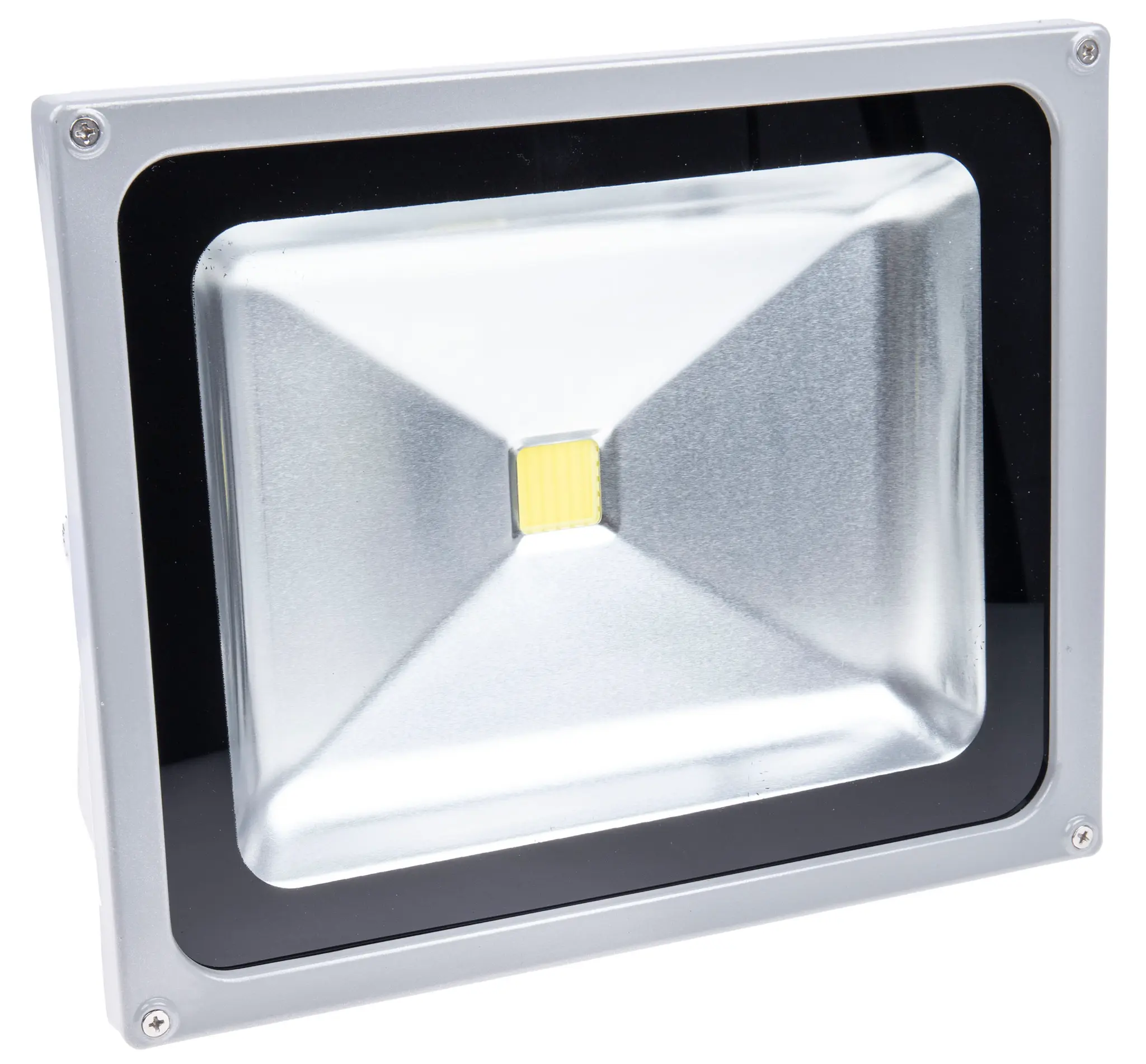 Produktfoto 1 von RS PRO, Fluter 50 W, 85 → 265 V ac / 4750 → 5250 lm, 235 x 285 x 150 mm, IP65