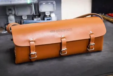 Produktfoto 1 von Facom Leder Werkzeugtasche mit Schnalle, 145mm x 405 mm x 125 mm Schultergurt