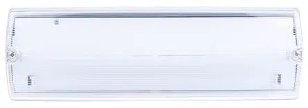 Produktfoto 1 von RS PRO LED Notbeleuchtung 3W, 3 W, 230V 120 lm, 117mm x 350 mm x 76 mm, IP65