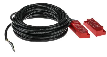 Produktfoto 1 von Guardmaster 440N Magnetisch 6 m Kabel Berührungsloser Sicherheitsschalter 250 aus ABS, 2 Öffner, Magnetisch Betätiger