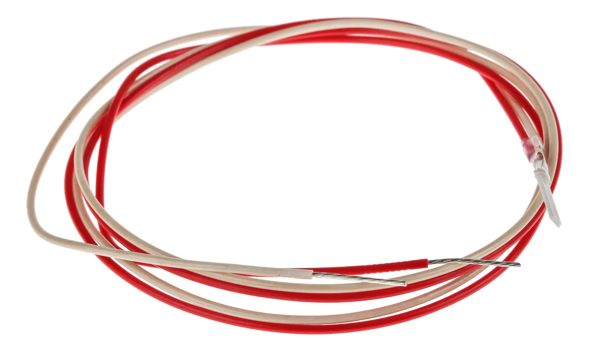 Produktfoto 1 von RS PRO Pt1000 Sensorelement Widerstandsthermometer Platin Ø 2mm x 10mm, -50°C → +250°C, 500mm Leitung