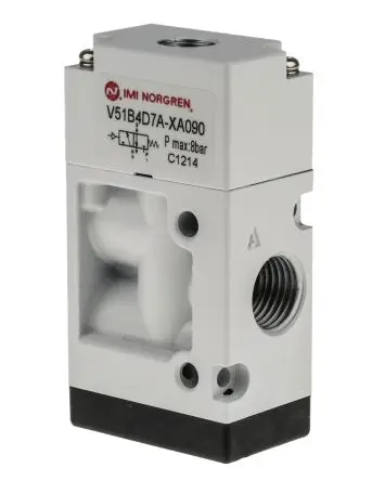 Produktfoto 1 von RS PRO Pneumatisches Magnetventil G, Pneumatisch/Feder-betätigt