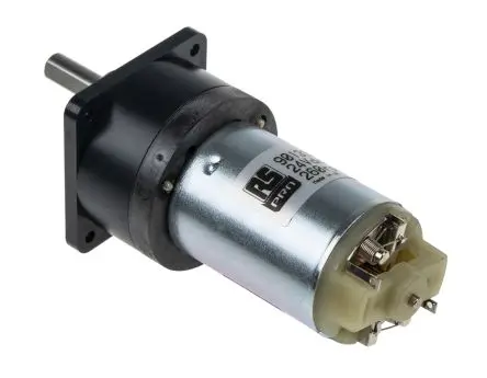 Produktfoto 1 von RS PRO Bürsten-Getriebemotor DC-Getriebemotor bis 70 mNm 18:1, 24V dc / 4.033 W, 260U/min, Wellen-Ø 6 mm, 38mm x 71.2 mm