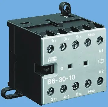 Produktfoto 1 von ABB BC7 Schütz 24 V dc-Spule, 3-polig, 690V ac / 20 A 24 V dc 5.5 kW 3 Schließer Motorsteuerung 1-Hilfskontakte