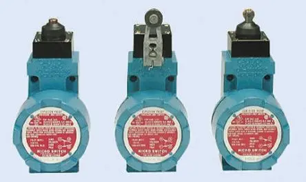 Produktfoto 1 von Honeywell BX Endschalter, Oberer Rollenstößel 1 Schließer/1 Öffner, IP67, Aluminium 600V ac 6A