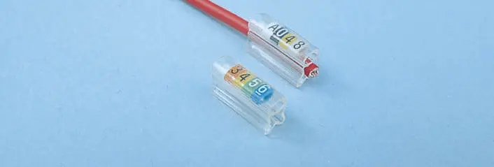 Produktfoto 1 von Legrand Kabelmarkierungszubehör, Typ Kabelmarkierungshalter z.Verwend.mit Memocab-Kabelmarkierungen