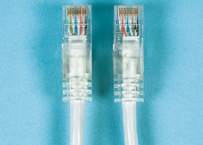 Produktfoto 1 von Decelect SPE Cat.5 Ethernet-Kabel, 4 m, Grau Ungeschirmt, Polyvinylchlorid