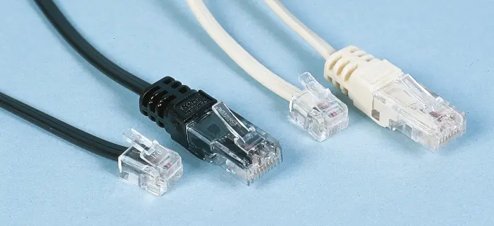 Produktfoto 1 von Decelect SPE Cat.5 Ethernet-Kabel, 3 m, Weiß F/UTP, Polyvinylchlorid