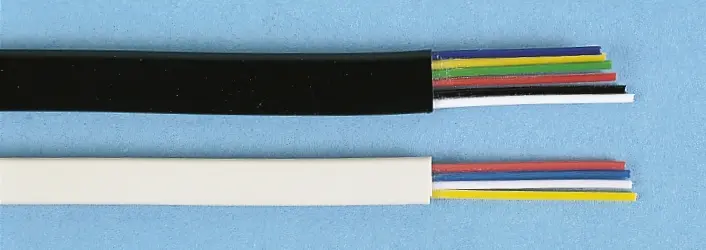 Produktfoto 1 von Decelect Telefonkabel Weiß 4-adrig 100 m Polyvinylchlorid, 0.066 mm²