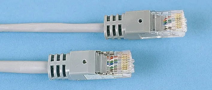 Produktfoto 1 von Decelect Cat5e Ethernet-Kabel, 2 m, Grau Ungeschirmt, Polyvinylchlorid