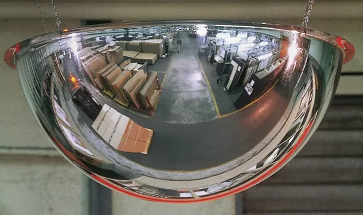Produktfoto 1 von RS PRO Kuppelförmig Polycarbonat Spiegel, Innen, ø 650 mm