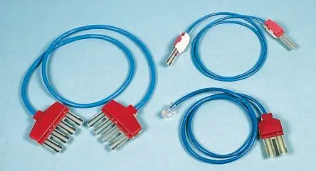 Produktfoto 1 von Legris Stecker Telefonverlängerungskabel BCS Stecker 2 m Grau