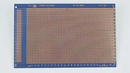 Produktfoto 1 von Vero Technologies Photolack Leiterplatte 1, Raster 2.54 mm, PCB-Bohrung 1.02 mm 52 x 86 1.6 mm 233.4 mm Epoxid