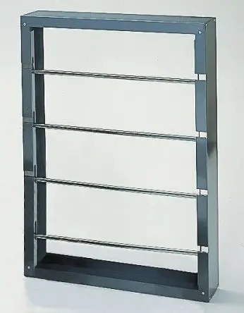 Produktfoto 1 von RS PRO Kabelregal Kabelregal, 4 Regale, 943 mm 663.6mm 152.4 mm Stahl