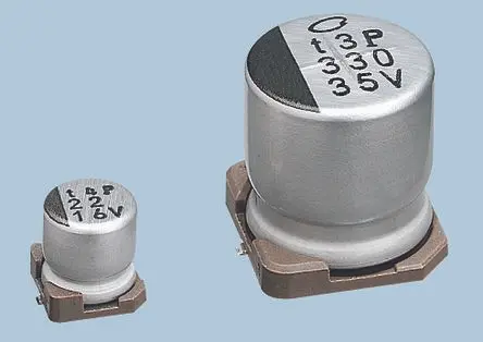 Produktfoto 1 von Nichicon WT Oberfläche Kondensator 1 μF Lot 20 % / 50V dc, Ø 4 mm x 5.4 mm x 5.4 mm, 105 °C