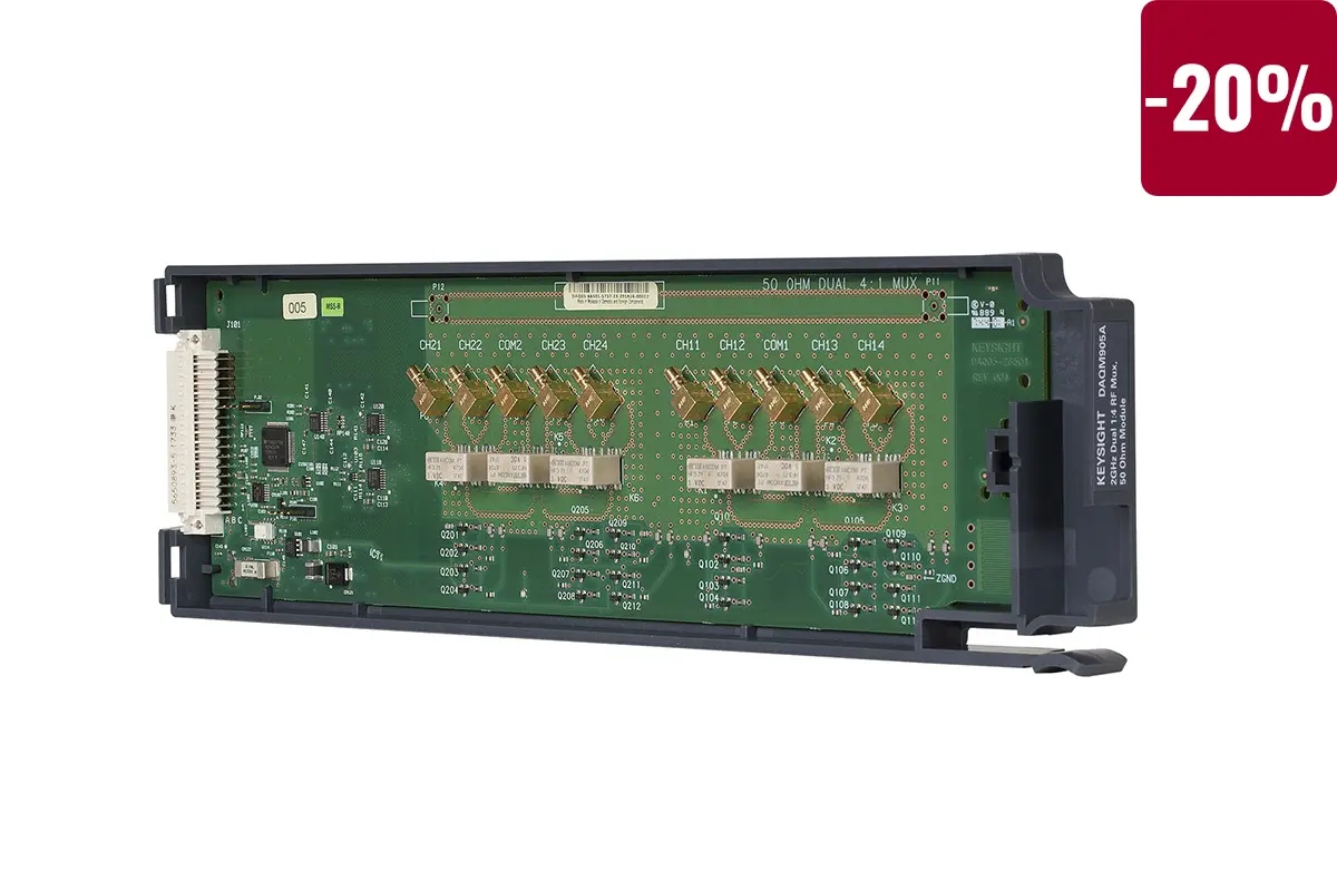 Produktfoto 1 von Keysight Technologies Datenerfassungsmodul HF-MUX-Modul für Datenerfassungssystem DAQ970