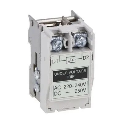 Produktfoto 1 von Lovato 110V ac/dc P5 Series Unterspannungsauslöser Rastung