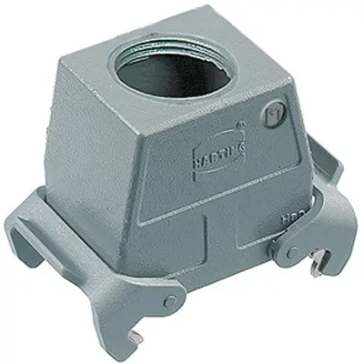 Produktfoto 1 von HARTING Han A Haube Doppelter Hebel 2, Kabel 32A Haube, IP65