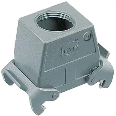 Produktfoto 1 von HARTING Han A Haube Doppelter Hebel 2, Kabel 32A Haube, IP65