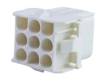 Produktfoto 1 von Molex 36644 Buchse Gehäuse 6.35 mm, 9-polig / 3-reihig Gerade
