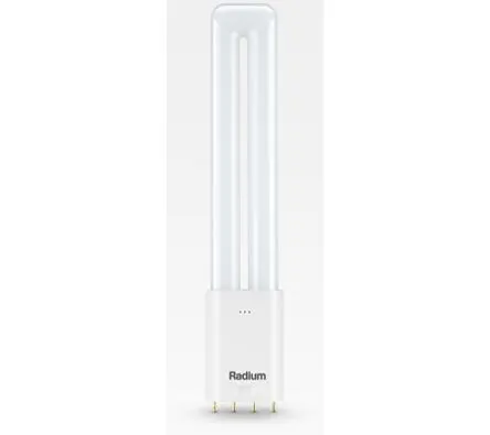 Produktfoto 1 von Radium Essence Long LED-Lampe, 240V, 8 W / 1000 lm, Neutralweiß 230 mm 4000k, 2G11-Sockel 18 W