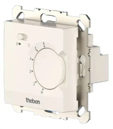 Produktfoto 1 von Theben RAMSES Thermostat 10 A / 230V ac Öffner, 30 °C, 5 °C 230V