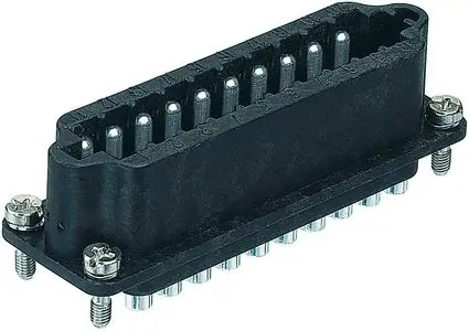 Produktfoto 1 von HARTING Staf Hochleistungssteckverbinder-Einsätze und -Module Stecker, 20-polig 10A, Stromversorgungssteckverbinder in