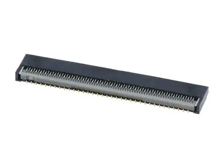 Produktfoto 1 von Molex 504070 ZIF, Oberfläche gewinkelt FPC-Steckverbinder, 71-polig Buchse / 1-reihig, Raster 0.20 mm, SMD