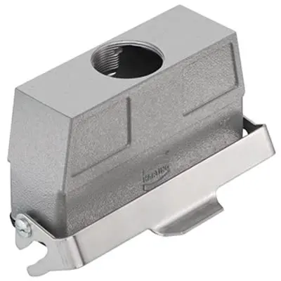Produktfoto 1 von HARTING Han B Gehäuse Einhebel 1, Kabel L32B Kupplungsgehäuse, IP65