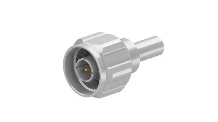 Produktfoto 1 von Huber+Suhner N Stecker Koaxialsteckverbinder Typ N, Kabel, für RG-Kabel, 50 Ω Crimpbefestigung, Gerade