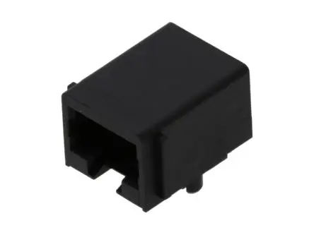 Produktfoto 1 von Molex 43249 Buchse Modular-Jack, 1-Port Oberfläche gewinkelt