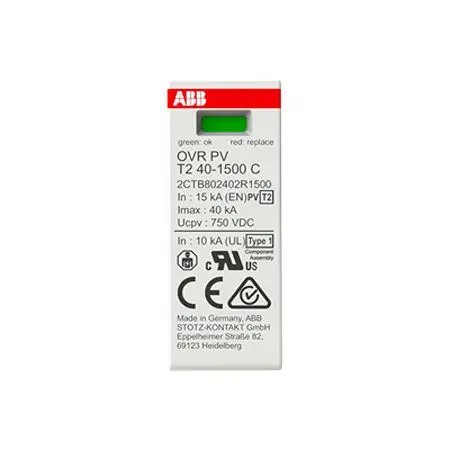 Produktfoto 1 von ABB, Überlastschutzgerät DIN-Hutschiene 2CT
