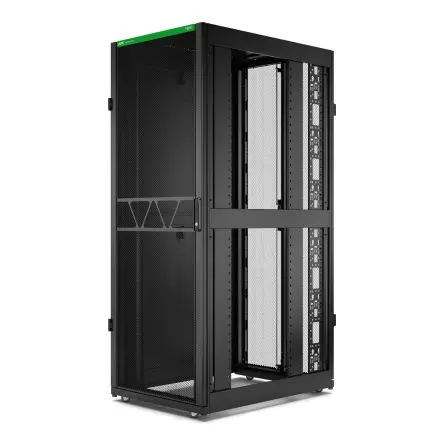 Produktfoto 1 von APC Serie NetShelter SX Gehäuse, 42 U, Stahl, Ges H. 1991 mm, Schwarz 1070 mm, 152.13 kg, 4-beinig 750 mm