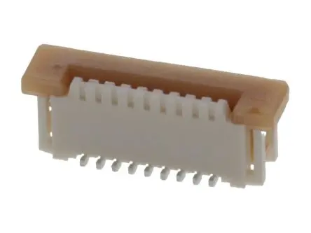 Produktfoto 1 von Molex Slider, Oberfläche Gerade Anschluss, 9-polig, Raster 1.00 mm, Presssitz