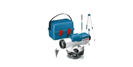 Produktfoto 1 von Bosch 0.601.068.402 Optisches Nivelliergerät, 20X IP54 Grad 3 mm