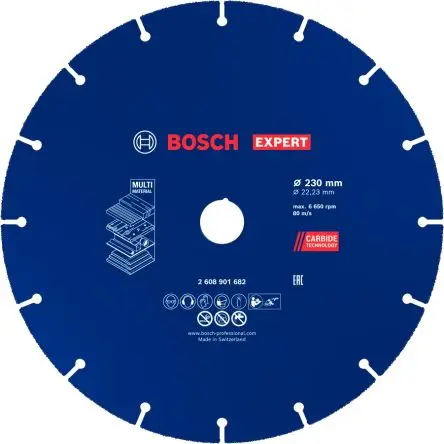 Produktfoto 1 von Bosch 2608 Siliziumkarbid Ø 180 mm 1 Stück